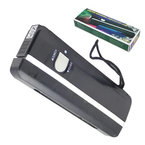 Lampada manuale ultravioletta per banconote e francobolli a fluorescenza UV 254 nm luce ultravioletta - Foto 1 di 15