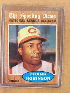 1962 Topps Baseball Frank Robinson #396 fast neuwertig kostenloser Versand - Bild 1 von 2
