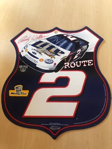 NUEVO Letrero de Pared de Plástico Route 2 Oxidado Wallace Miller Lite Time 9,5"" x 11"" #N9 - Imagen 1 de 1