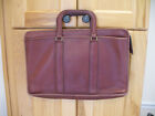 COACH  Brown Leather Embassy Briefcase, Made in US