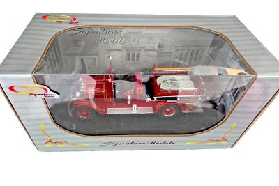 Signature Models 1928 Studebaker Ft. Wayne, Indiana Fire Dept. Truck Diecast NIB - Image 1 of 4