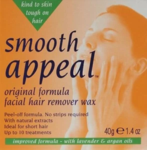 Smooth Appeal 40g Wax Original Formula Facial Hair Remover