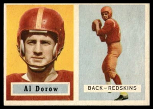 1957 Topps #24 Al Dorow  Washington Redskins VG-VGEX - Picture 1 of 2