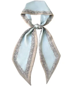 59” Long Silk Like Head Scarf Women's Fashion Square Neck Satin Scarfs for Ba... - Picture 1 of 6