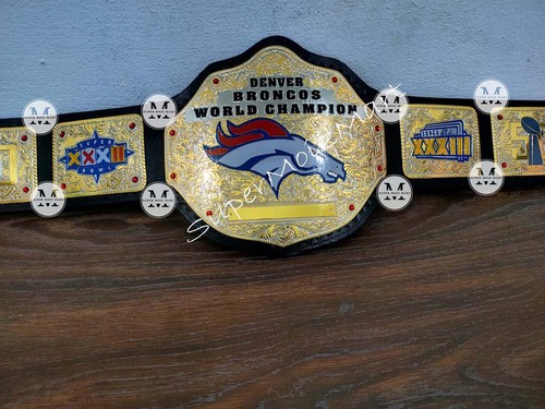 Denver Broncos Super Bowl NFL Championship Cintura 2mm Ottone