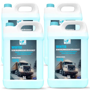 20 LITER SCHEIBENFROSTSCHUTZ -20°C SCHEIBENKLAR WINTER KLARSICHT FERTIG 4 x 5L - Bild 1 von 7