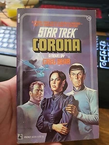 Star Trek: Corona by Greg Bear (1984, Pocket Books PB) Original Series Sci-Fi No - Afbeelding 1 van 7