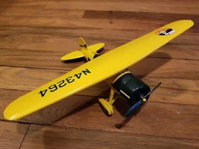 ERTL Airplane Lockheed 1929 Air Express McDonald's Diecast Metal Bank #H302 1996 - Image 1 of 4