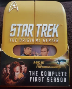 Star Trek: The Original Series Complete Season 1 (2004, 8-DVD Set) OOP First TOS - Bild 1 von 4