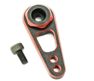 Servo Horn Arm -  25 Teeth, Quality Aluminium - Universal fit - 1/10 & 1/8 RED - Picture 1 of 2