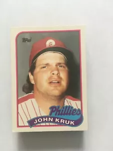 1989 Topps Phillies Team Set Lot Juan Samuel Daulton Mike Schmidt with EXTRAS!! - Picture 1 of 5