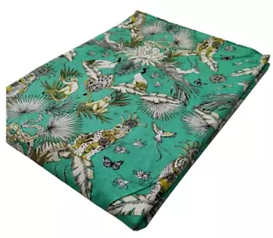 5 Yard Bird Animal Hand Dyed Printed Cotton Fabric Clothing Apparel Craft - Picture 1 of 5