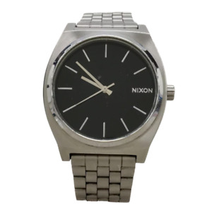 NIXON THE TIME TELLER Quartz Watch stainless steel 40mm Black