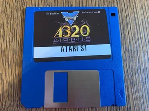 A320 AIRBUS GAME ATARI ST COMPUTER 3.5" INCH FLOPPY(S) TESTED NEAR MINT - Picture 1 of 2