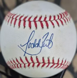 Todd Zeile Signed National League Baseball - Picture 1 of 4