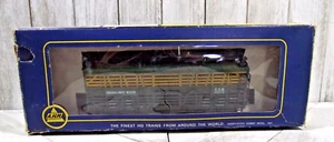 Vintage AHM Ho Scale Chicago & North Western Green & Yellow Cattle Car #5275 B - Picture 1 of 7