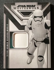 2024 Topps Star Wars Masterwork Stormtrooper Armor Relic S-6 - Picture 1 of 3