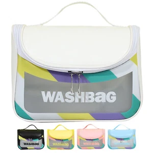 Makeup Bag Large Capacity Zipper Pouch | Cosmetic Bag Organizer For Women Gifts - Picture 1 of 16