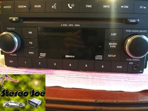 07-08 Chrysler Sebring Dodge Avenger 6 Disc MP3 DVD Radio OEM * 05064111AJ * - Bild 1 von 3