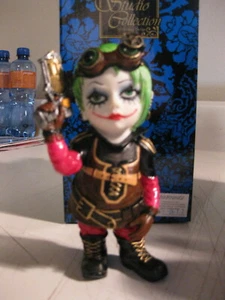 CosPlay Kids Steampunk Kind mit Revolver Figur Statue handbemalt Poly Stein - Bild 1 von 3