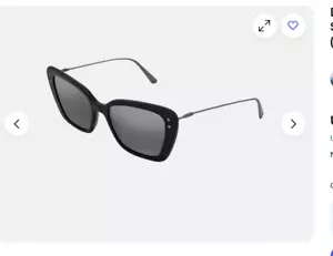 NWOT New Authentic DIOR MissDior B5F 56mm Butterfly Sunglasses Black Smoke Mirro - Picture 1 of 17