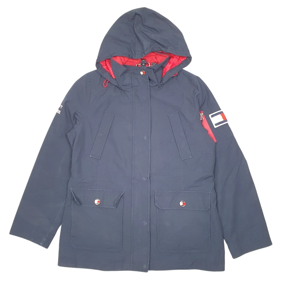 TOMMY HILFIGER Parka Chaqueta Abrigo Aislante Mujer M Foto 1 de 4