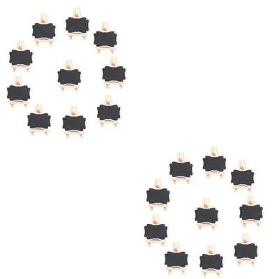 20 PCs gerahmte Tafel-Platzkarten mit Staffelei - Größe l - Bild 1 von 4