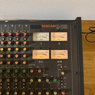 Tascam M-208 8 Channel Mixer Only Main Unit Only Power-on tested - Image 1 of 4