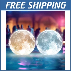 Inflatable Floating Pool Lights - 14" 2 Pack - Picture 1 of 9