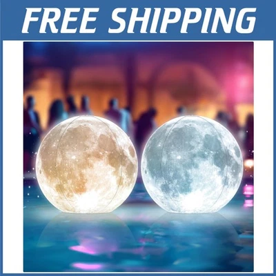 Inflatable Floating Pool Lights - 14" 2 Pack - Image 1 of 4