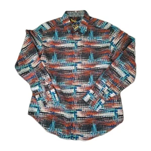Robert Graham Hemd Herren Large Geometric Shirt Rare Colorway - Bild 1 von 5