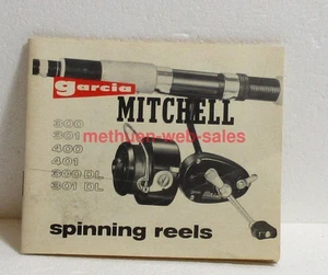 Garcia Angelhandbuch/Booklet~1960er~Mitchell Spinnrollen~300,301,400,401,DL - Bild 1 von 3