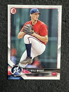 KYLE WRIGHT #BP14 2018 Bowman Baseball QTY Atlanta Braves - Picture 1 of 2