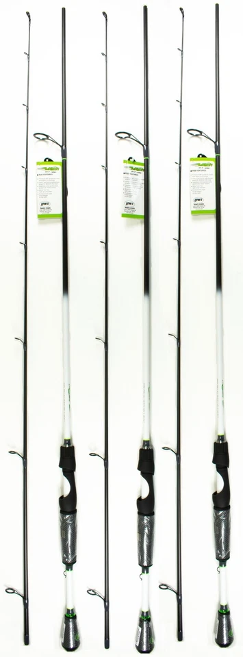 (LOT OF 3) LEWS MACH 7' MEDIUM 2PC SPINNING ROD M70MS-2 - Image 1 of 1