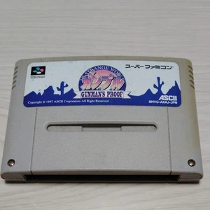 Nintendo Super Famicom Gunpur Cart Only, Authentic, Operation Checked Japan - Picture 1 of 7