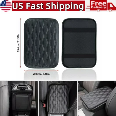 Funda Cojín Reposabrazos Coche Universal Alfombrilla Auto Consola Central Caja Almohadilla Protector Foto 1 de 4