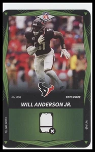 2025 UNO Elite Core Edition #006 Will Anderson Jr Green - Bild 1 von 1