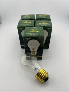 5 Pack 15A15/CL Appliance Dimmable Bulb 15W 130V A15 Medium E26 Base Clear - Picture 1 of 5
