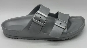 Birkenstock EVA Arizona Sandale Grau Silber Unisex Damen 9 Herren 7 EU40 - Bild 1 von 8