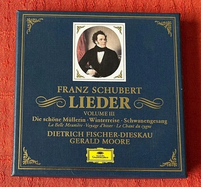FRANZ SCHUBERT/DIETRICH FISCHER-DIESKAU - CD X 3 IN BOX SET - LIEDER VOLUME III - Image 1 of 4