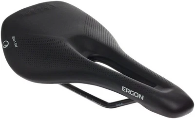 Ergon SR Sport Gel Saddle and Tape Chromoly Black Women's Medium Large - Image 1 of 4