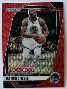 2024-25 Panini Prizm Monopoly Draymond Green Red Wave Prizm #82 Warriors - Picture 1 of 2