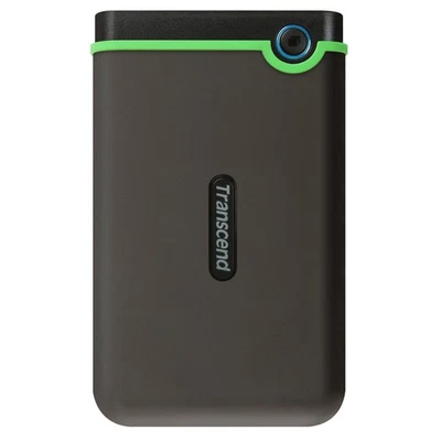 Transcend 4TB StoreJet 25M3S USB 3.1 Portable Hard Drive Rugged, Anti-Shock Resi - Bild 1 von 4