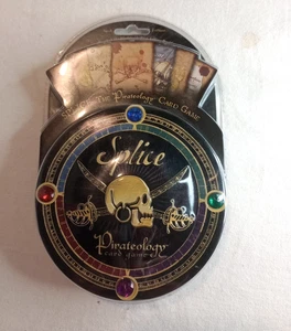 2007 Sababa "Splice" Pirateology Card Game - Black Collector's Tin - PIRATES - Picture 1 of 2