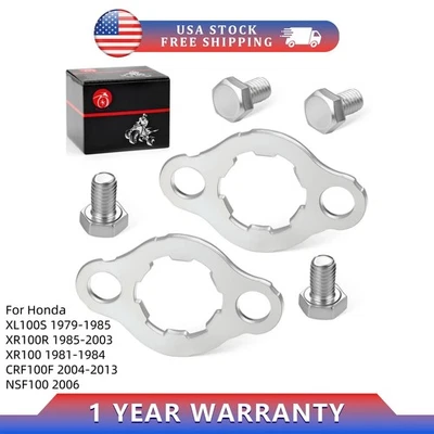 Front Sprocket Keeper Fixing Plate 23802-040-000 For Honda XL100S XR100 CRF100F - Image 1 of 4