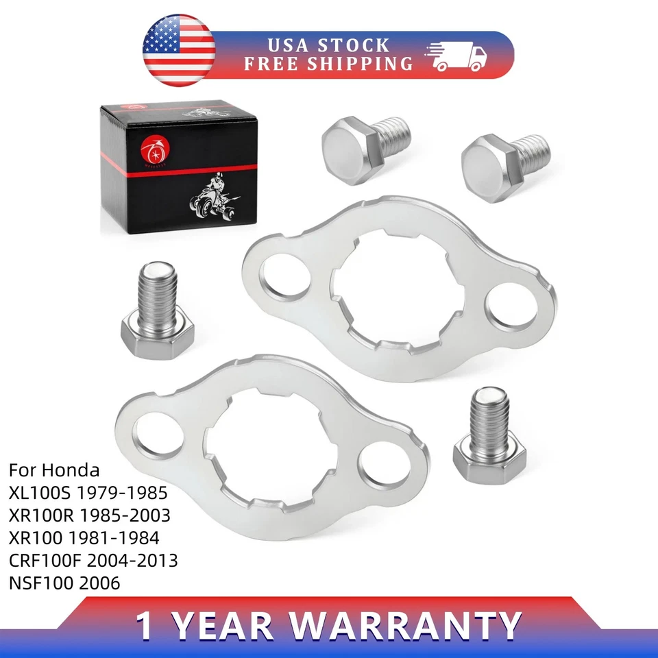 Placa de fijación de piñón delantero 23802-040-000 para Honda XL100S XR100 CRF100F Foto 1 de 4