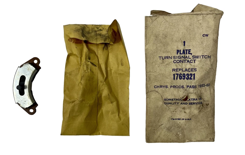 New Old Stock Turn Signal Switch Contact Plate for 1957-63 Models #1769321 - Image 1 of 1