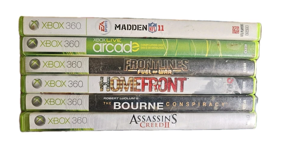 Microsoft Xbox 360 Games Lot Of 6  - Image 1 of 1