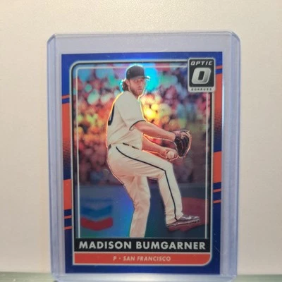 2016 Panini Donruss Optic Blue 009/149 Madison Bumgarner #150 - Image 1 of 2