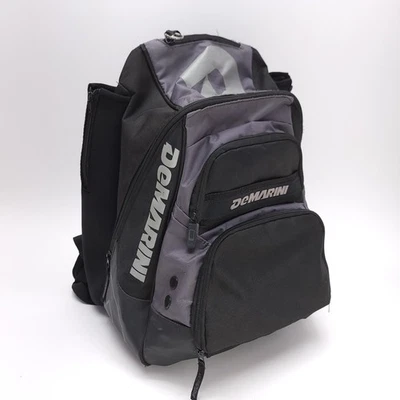 DeMarini VooDoo Paradox 棒球背包 黑色 WTD9101BL 垒球 罕见包 — 第 1/4 张图片